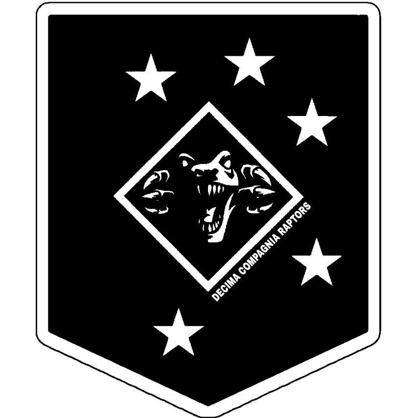 Logo di Decima Compagnia Raptors Brescia