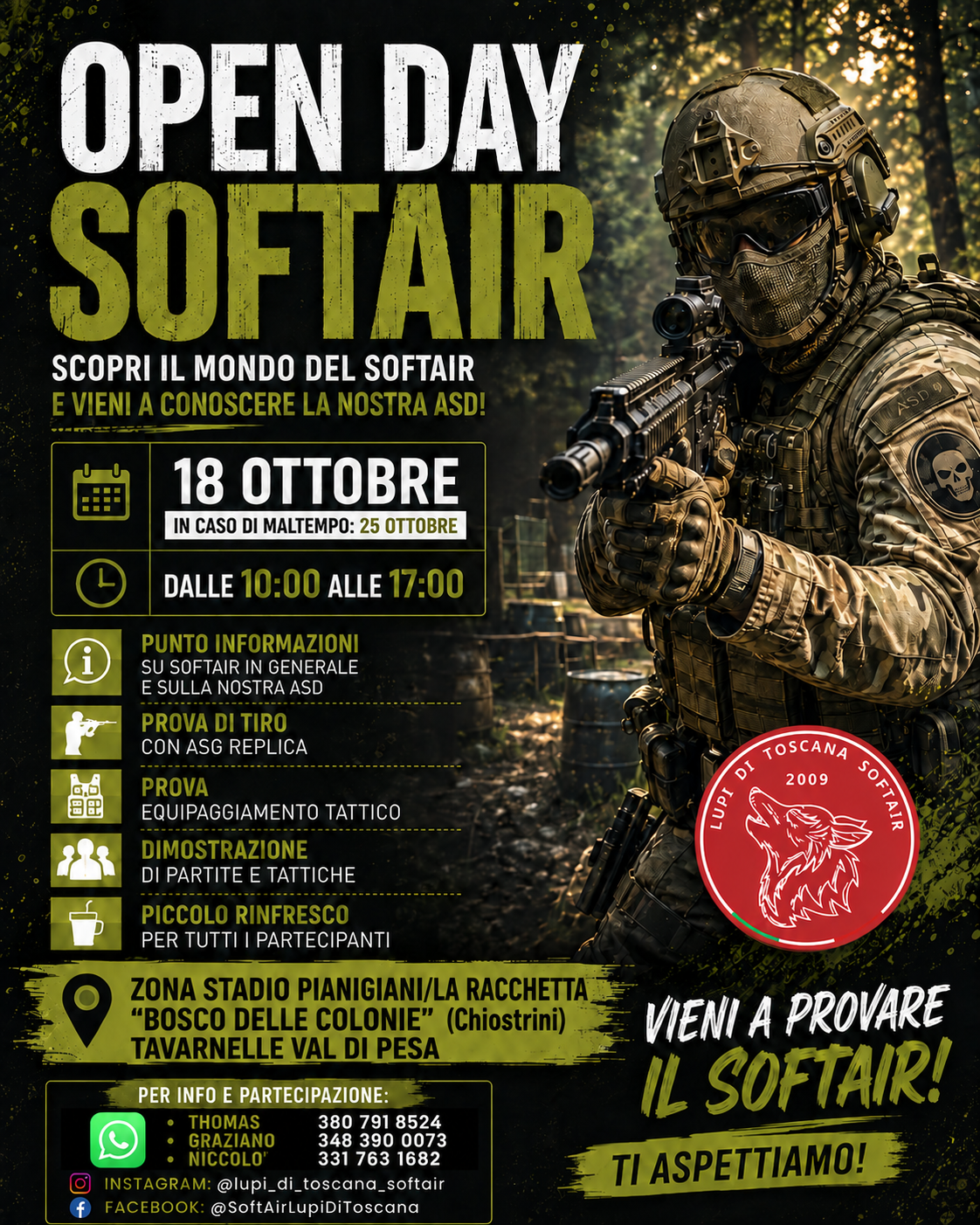 Locandina di OPEN DAY SOFTAIR