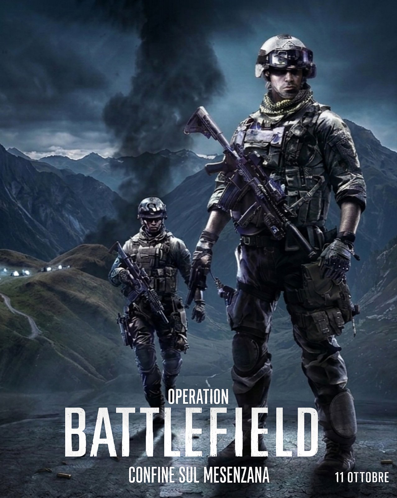 Locandina di OPERATION BATTLEFIELD - CONFINE SUL MESENZANA