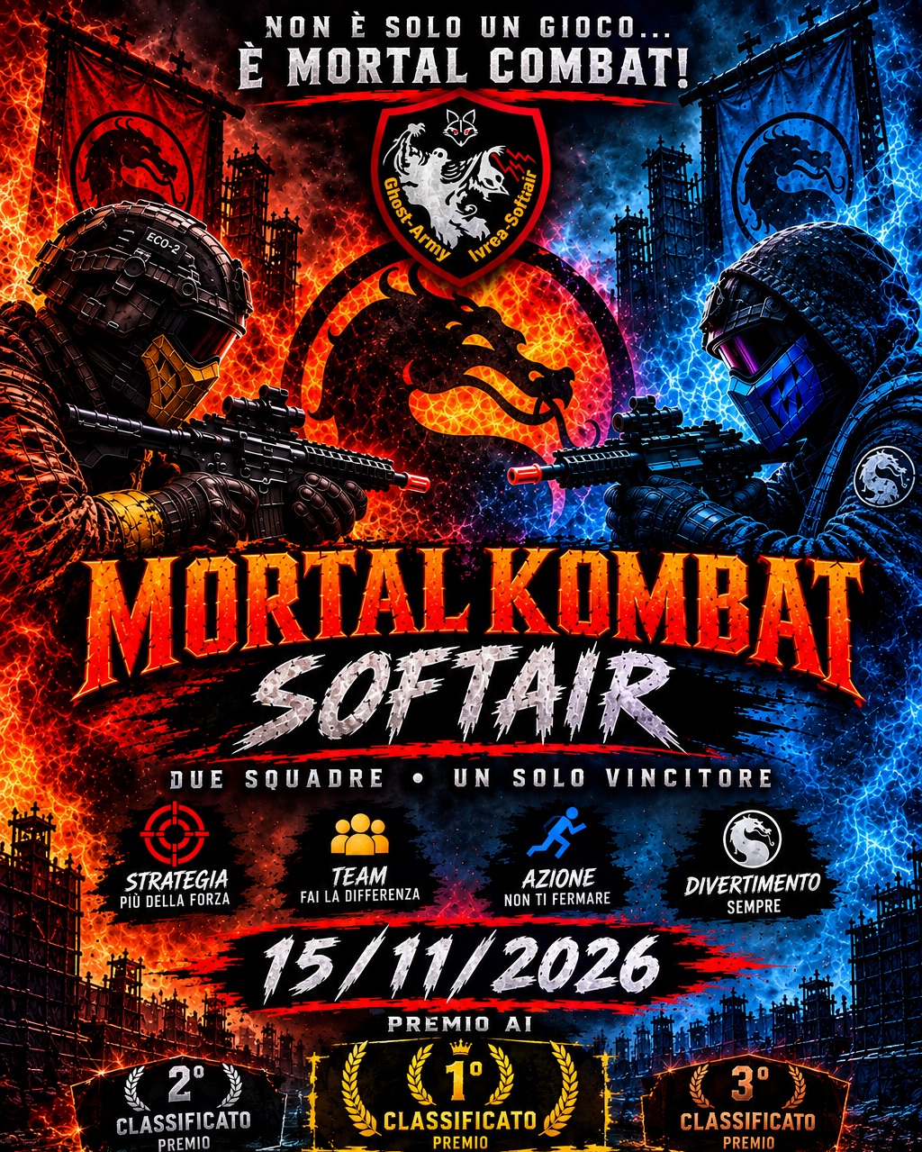 Locandina di Torneo Ghost Mortal kombat