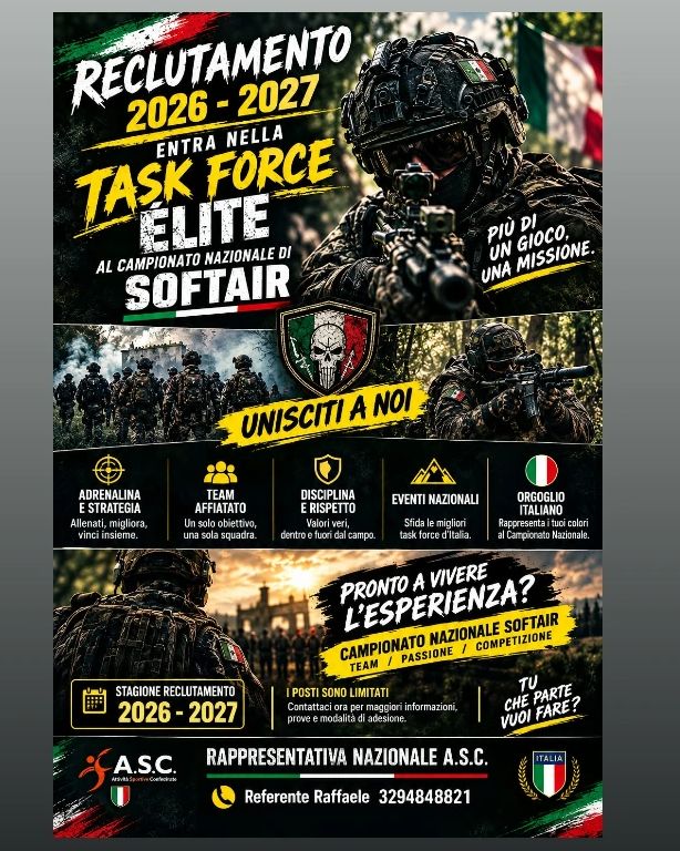 Locandina di GARA DI TIRO TROFEO “GeN. FRANCO DE VITA”