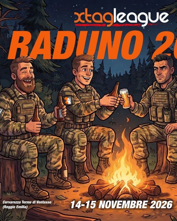 Locandina di Raduno xtag league 2026