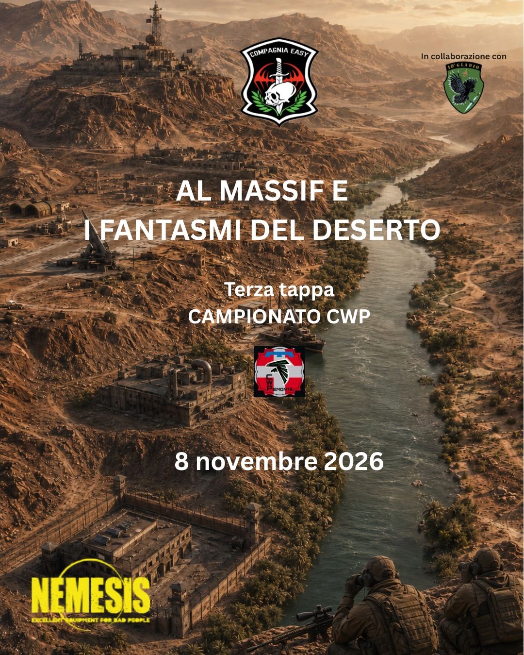 Locandina di Al Massif e i Fantasmi del Deserto