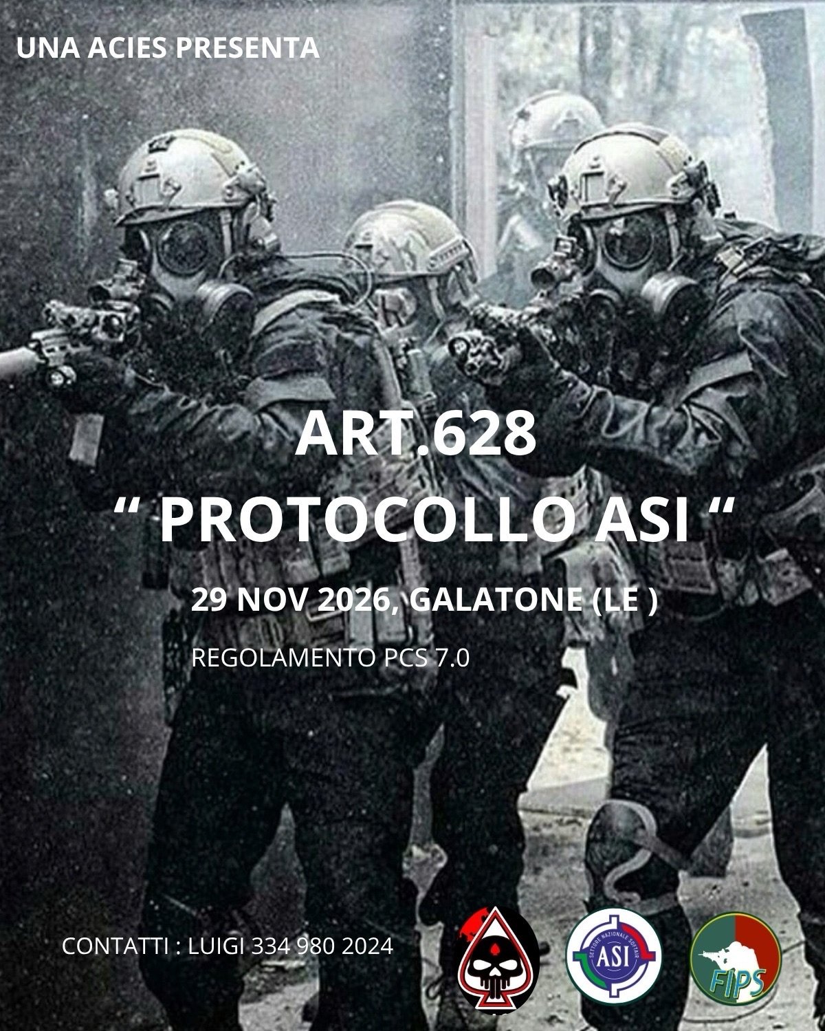 Locandina di Art. 628: “operazione ASI”