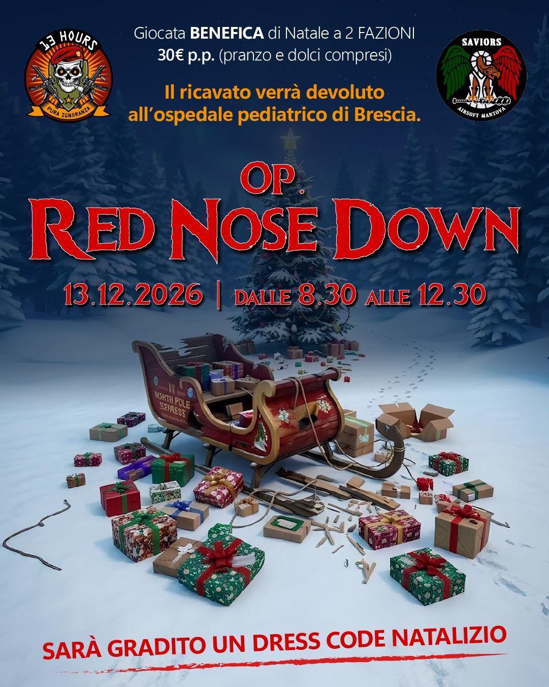 Locandina di ππβ *Op. RED NOSE DOWN* π
βπ