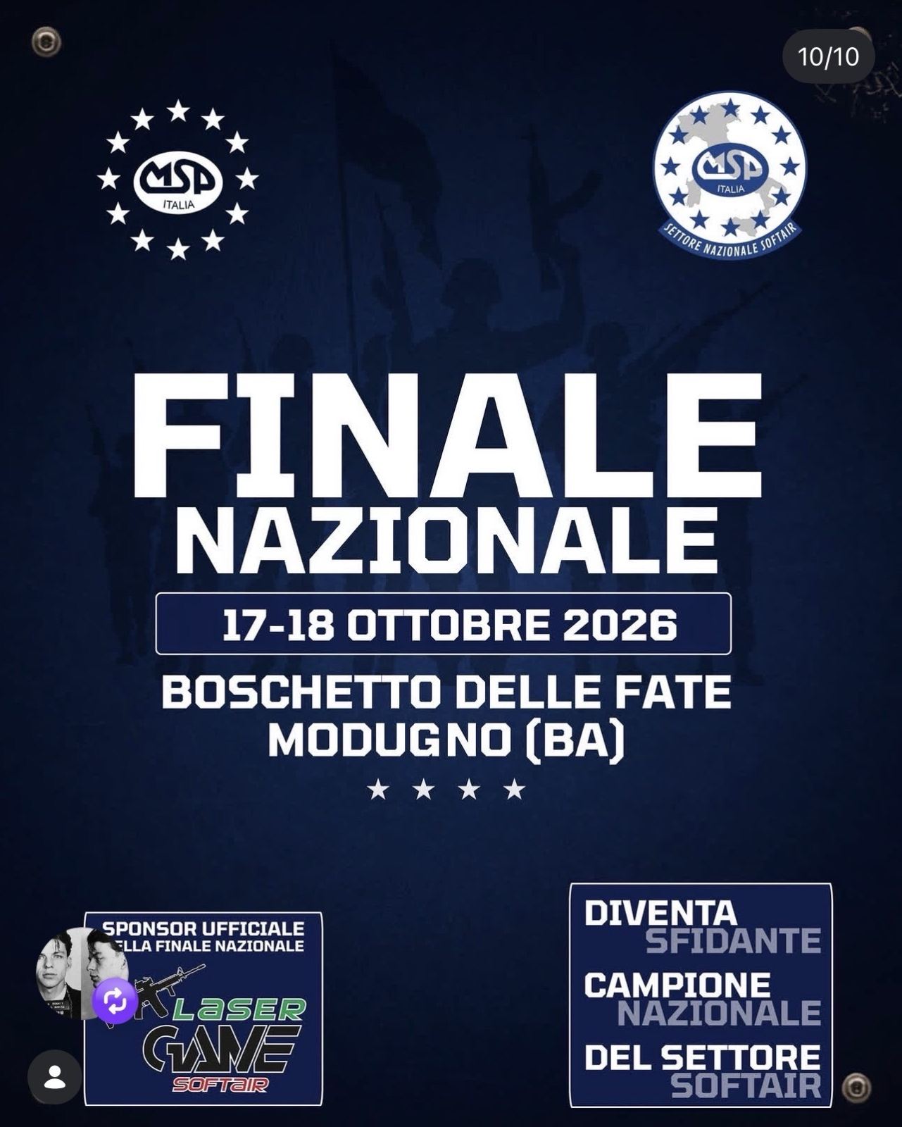 Locandina di FINALE NAZIONALE SOFTAIR MSP